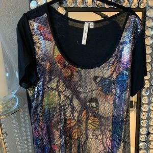 Sequined Tshirt